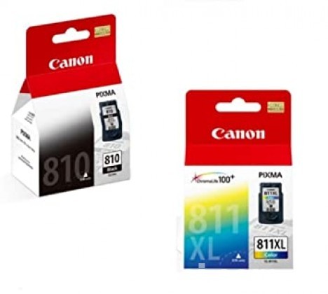 New Canon 810 XL & 811 XL Original Ink Set Cartridge